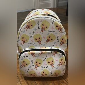 🎸🎤💄Funko Dolly Parton Mini Backpack RARE Faux Leather Limited Edition
